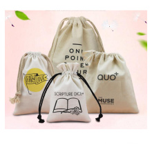 Wholesale eco friendly cheap drawstring bag canvas jewelry package bag market Promotion pouch